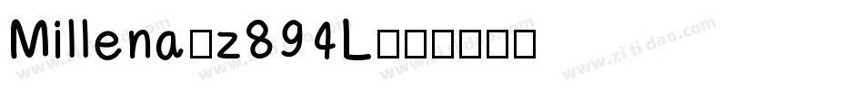 Millena-z894L字体转换