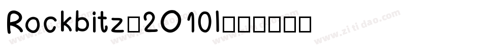 Rockbitz-2O10l字体转换