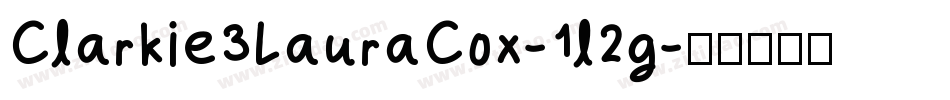 Clarkie3LauraCox-1l2g字体转换