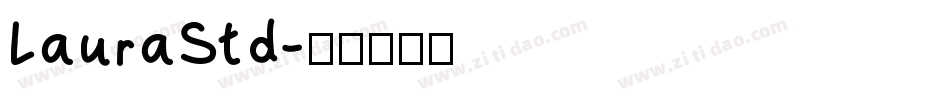 LauraStd字体转换