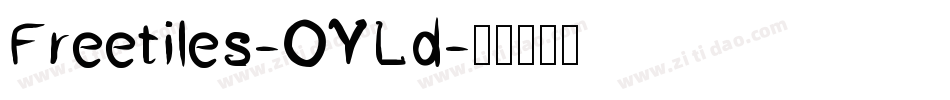Freetiles-OYLd字体转换