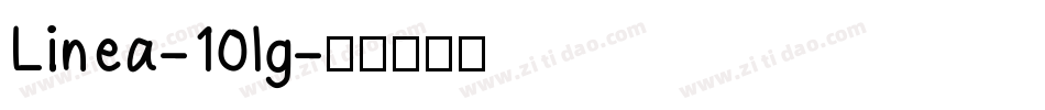 Linea-10lg字体转换