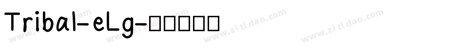 Tribal-eLg字体转换