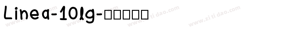 Linea-10lg字体转换