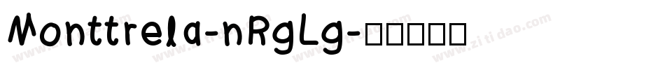 Monttrela-nRgLg字体转换