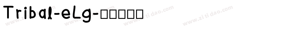 Tribal-eLg字体转换