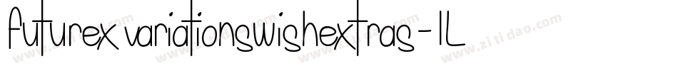 Futurexvariationswishextras-1Lj字体转换