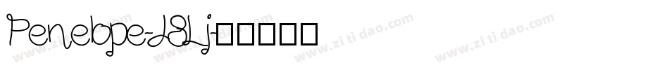 Penelope-J8Lj字体转换