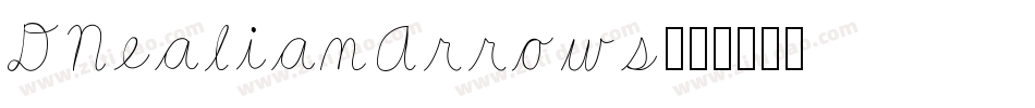 DNealianArrows字体转换