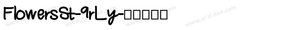 FlowersSt-9rLy字体转换