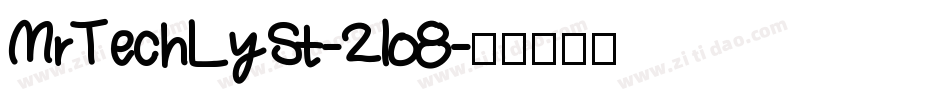 MrTechLySt-2lo8字体转换