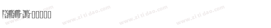 FZShuSong-Z01S字体转换
