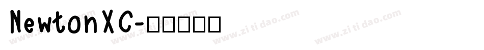 NewtonXC字体转换