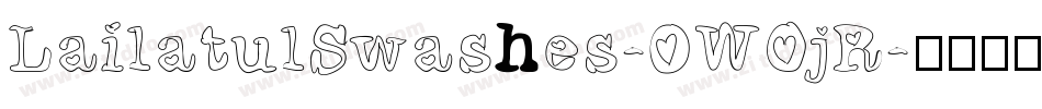 LailatulSwashes-0WOjR字体转换