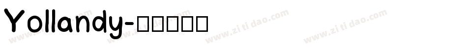 Yollandy字体转换