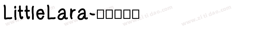 LittleLara字体转换