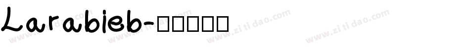 Larabieb字体转换