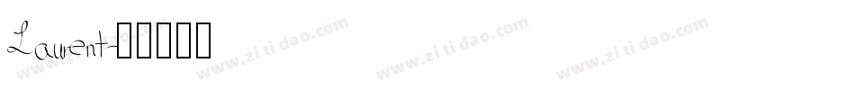 Laurent字体转换