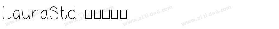 LauraStd字体转换