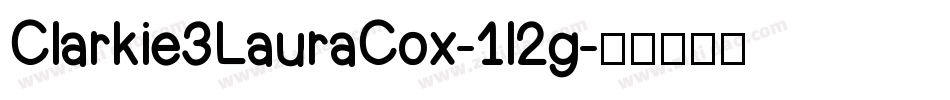 Clarkie3LauraCox-1l2g字体转换