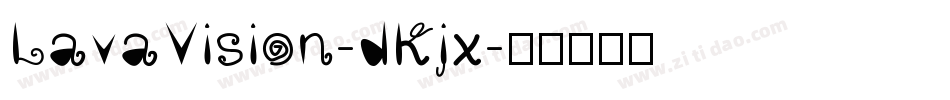 LavaVision-dKjx字体转换