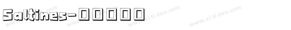 Saltines字体转换