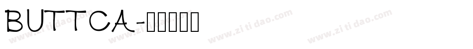 BUTTCA字体转换