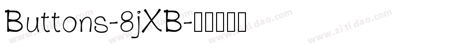 Buttons-8jXB字体转换