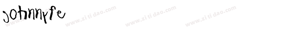 johnnyfe字体转换