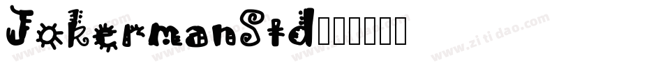 JokermanStd字体转换