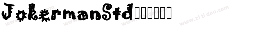JokermanStd字体转换