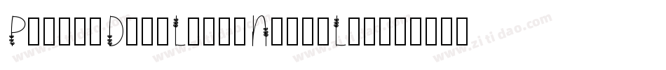 PleaseDontLeaveNbp-0Led字体转换