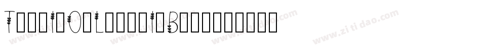 TakeItOrLeaveItBold字体转换