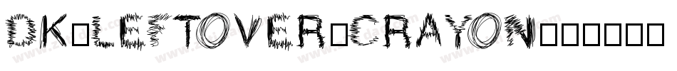 DK-Leftover-Crayon字体转换