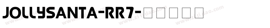 JollySanta-rr7字体转换