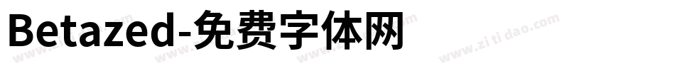 Betazed字体转换