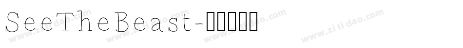 SeeTheBeast字体转换