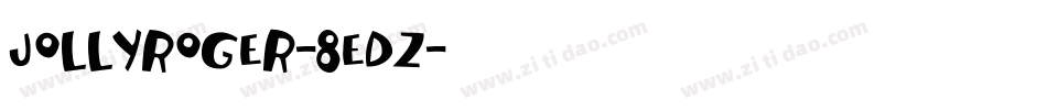 JollyRoger-8edz字体转换