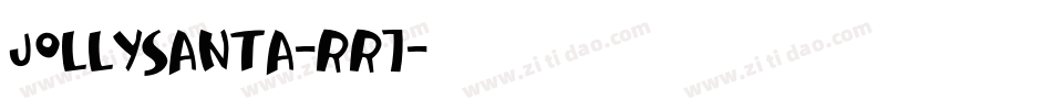 JollySanta-rr7字体转换