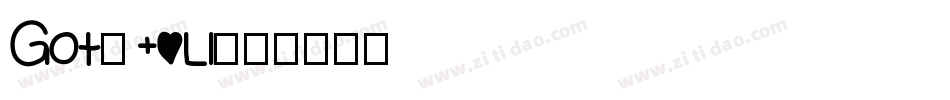 Got720li字体转换