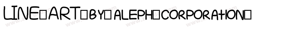 LINE_ART_by_aleph_corporation转换器字体转换
