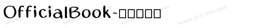 OfficialBook字体转换