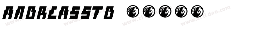 AndreasStd字体转换
