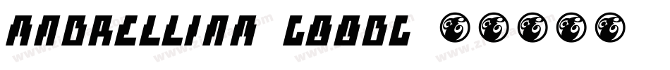 Andrellina-GOODG字体转换