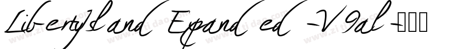 LibertyIslandExpanded-V9al字体转换