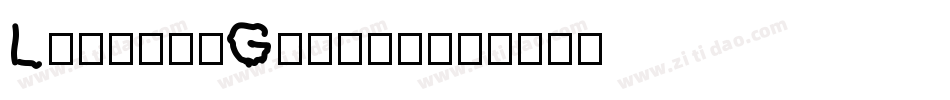 LibraryGothic字体转换