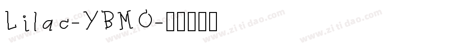 Lilac-YBMO字体转换