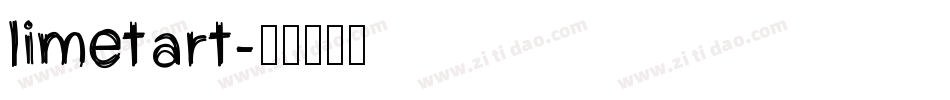 limetart字体转换