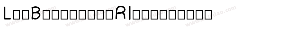 LinBiolinum-RI-10字体转换