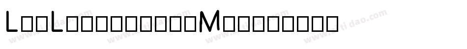 LinLibertine-M-7字体转换